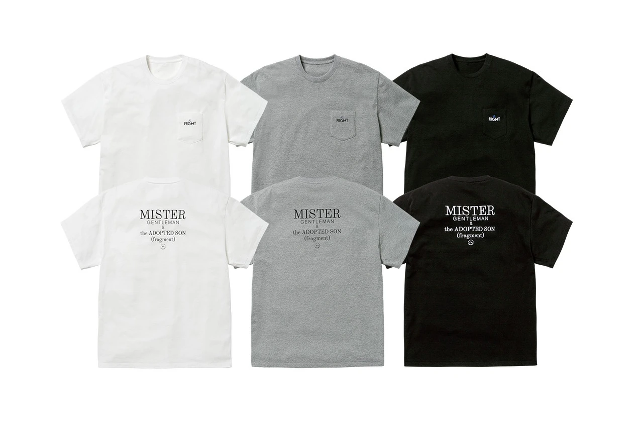 fragment design x MISTERGENTLEMAN 全新聯乘系列正式發佈