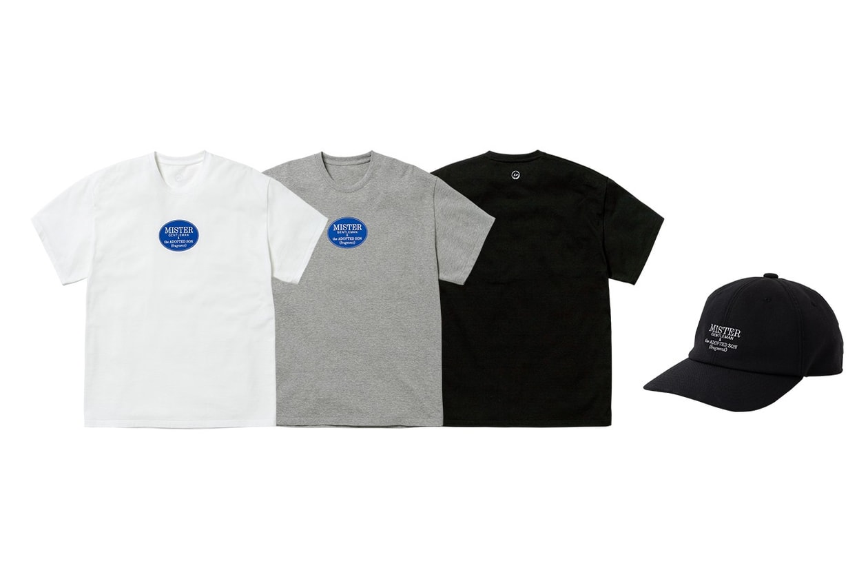 fragment design x MISTERGENTLEMAN 全新聯乘系列正式發佈