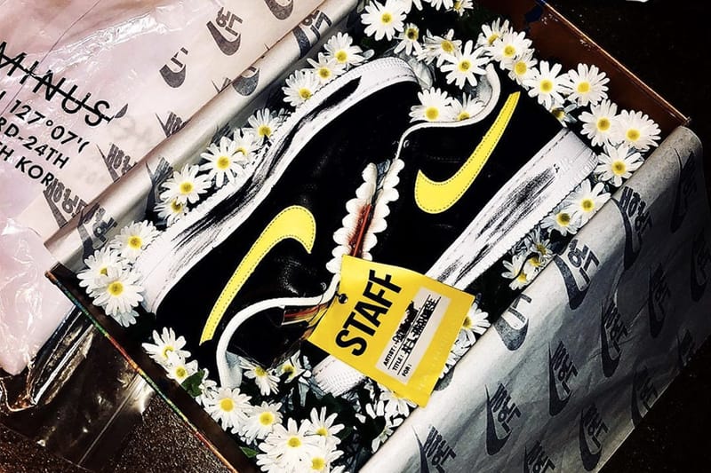 G-Dragon 權志龍疑似曝光 Nike x PEACEMINUSONE 最新聯名鞋款