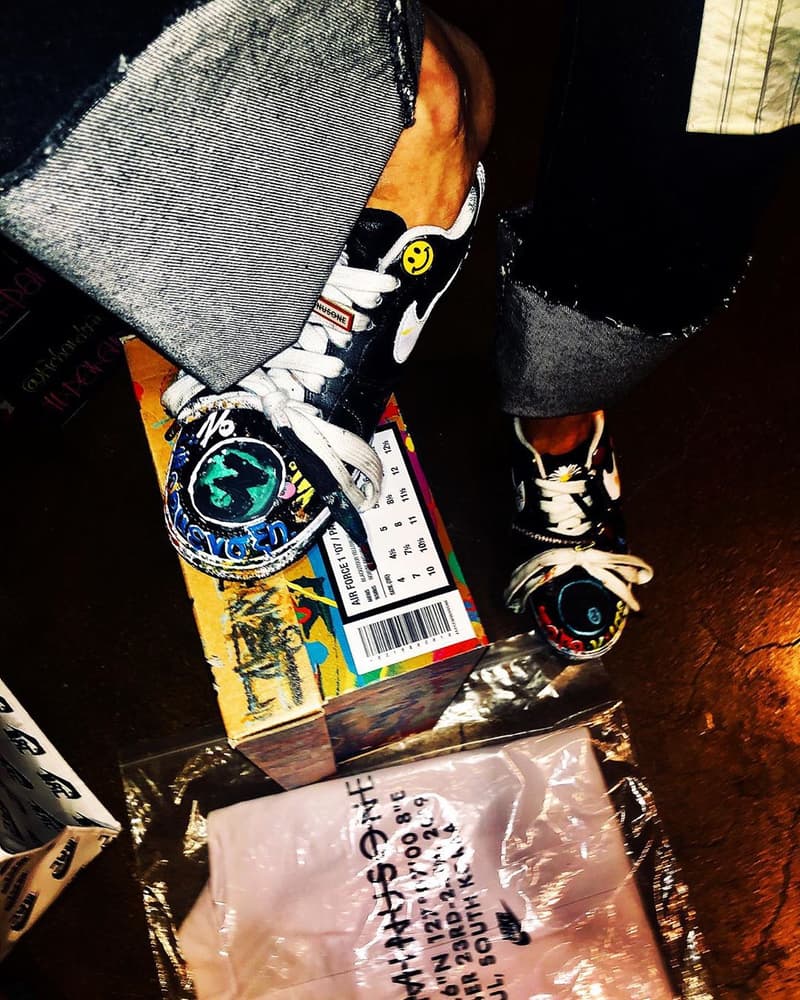G-Dragon 權志龍疑似曝光 Nike x PEACEMINUSONE 最新聯名鞋款