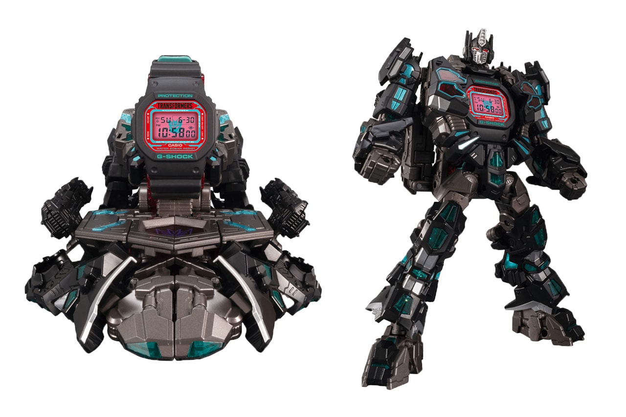 G-Shock x《Transformers》推出「暗黑柯柏文」全新別注模型錶款套裝