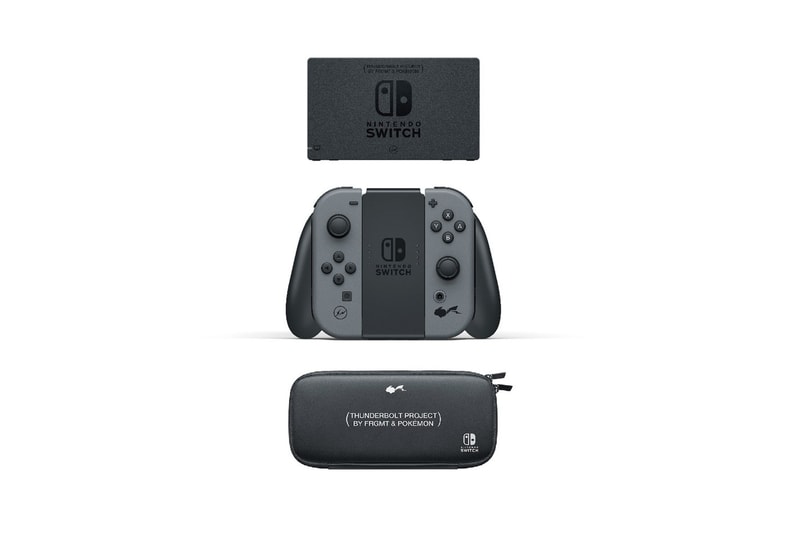 THUNDERBOLT PROJECT BY FRGMT & POKÉMON 發佈全新 Pikachu 與 Switch 聯名系列