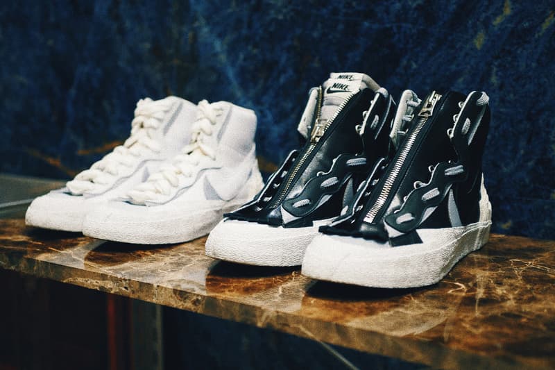 sacai x Nike Blazer 黑白雙配色香港專門店發售情報