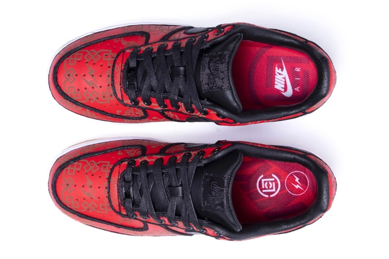 fragment design x CLOT x Nike Air Force 1 發售日期確認