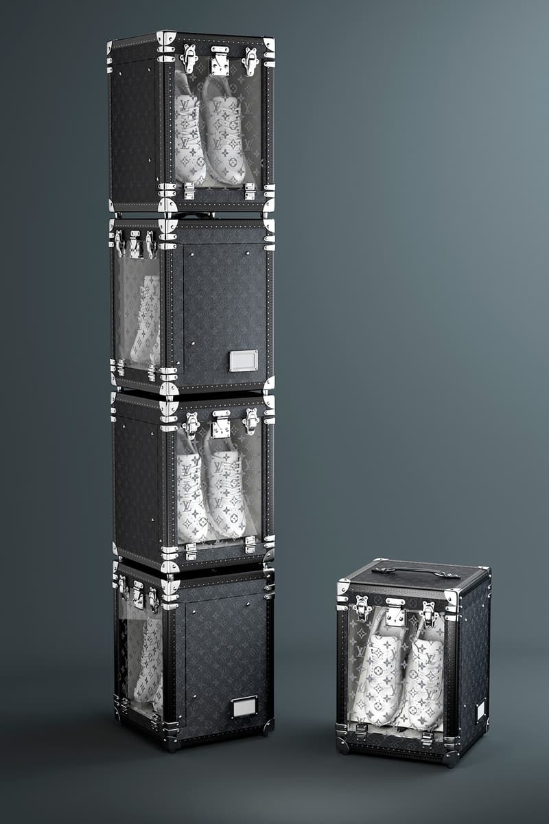 堆砌浮華-Louis Vuitton 推出自家版單對球鞋鞋箱