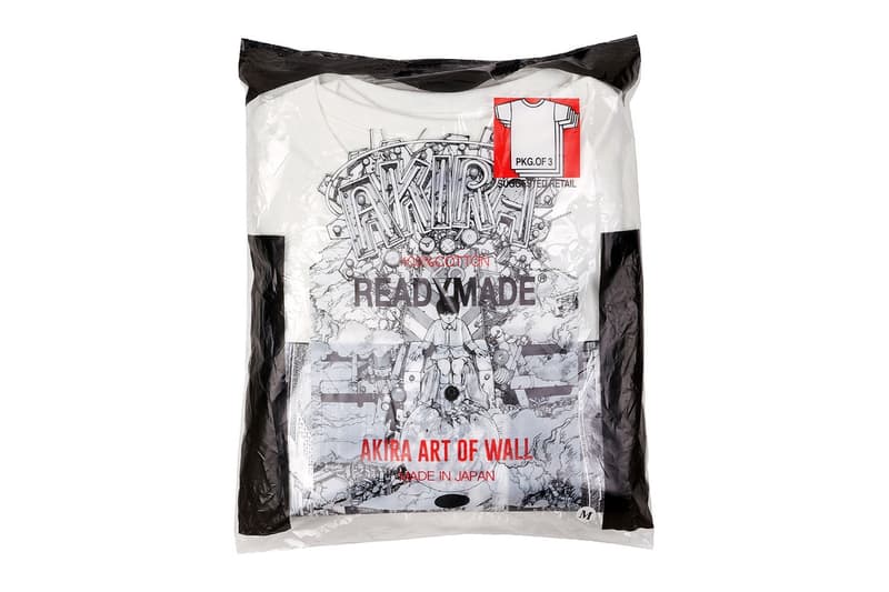 READYMADE 推出《AKIRA ART WALL PROJECT》別注 Tee Pack