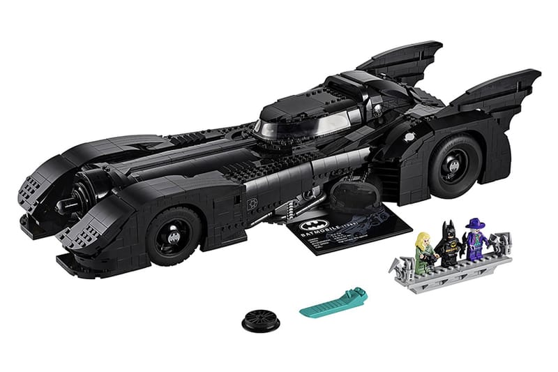 細節還原 − LEGO 推出長達 60 公分之 1989 年《Batman》蝙蝠車積木模型