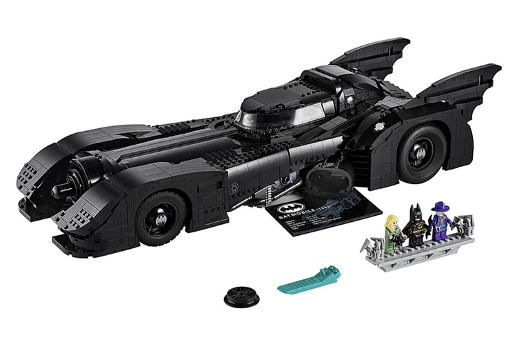 細節還原 − LEGO 推出長達 60 公分之 1989 年《Batman》蝙蝠車積木模型