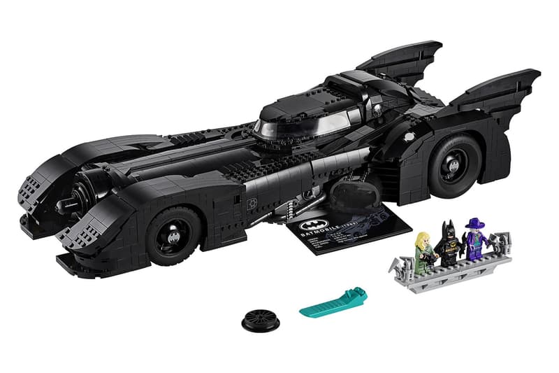 細節還原 − LEGO 推出長達 60 公分之 1989 年《Batman》蝙蝠車積木模型