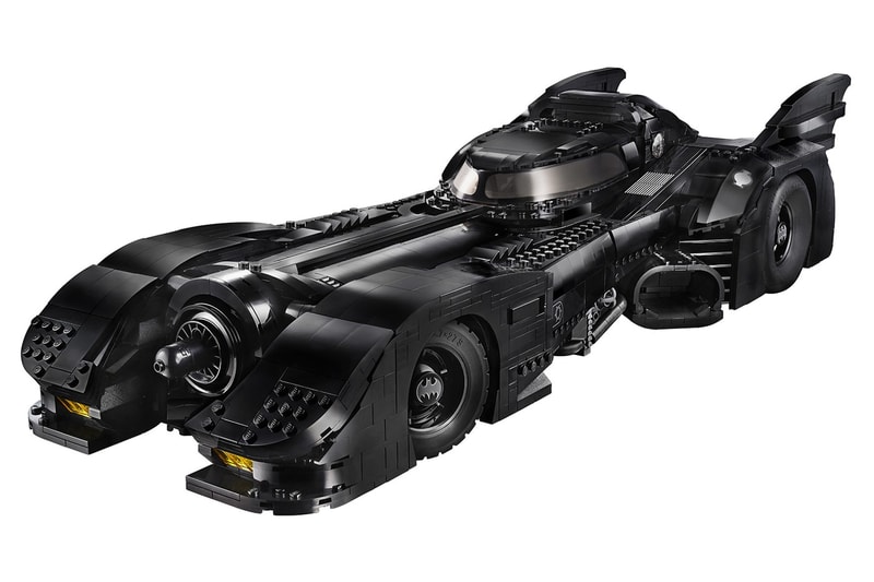 細節還原 − LEGO 推出長達 60 公分之 1989 年《Batman》蝙蝠車積木模型