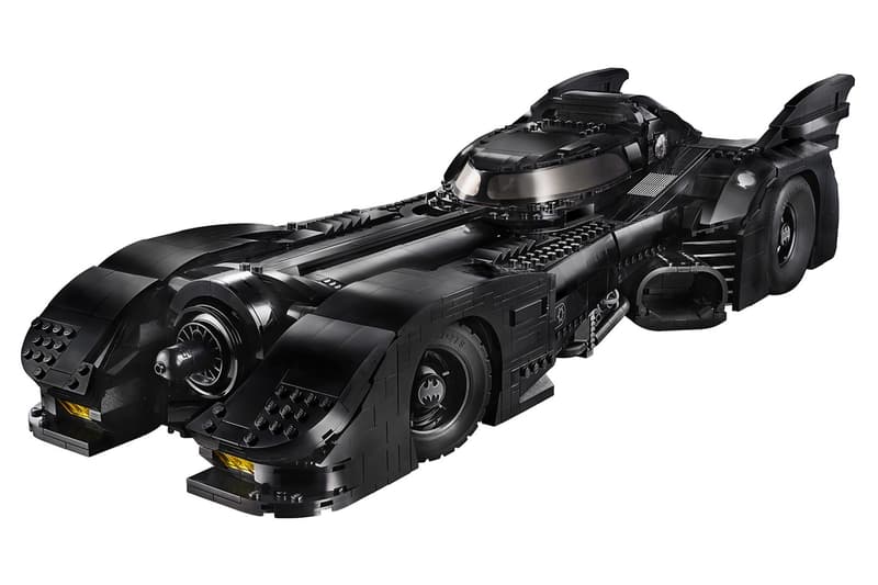 細節還原 − LEGO 推出長達 60 公分之 1989 年《Batman》蝙蝠車積木模型