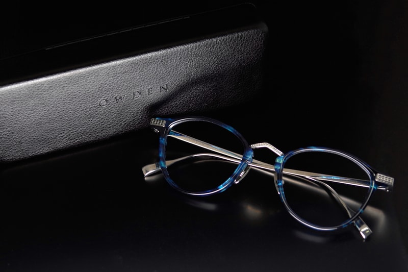 OWDEN Eyewear 推出全新藍玳瑁 Harvey Celluloid 鏡款