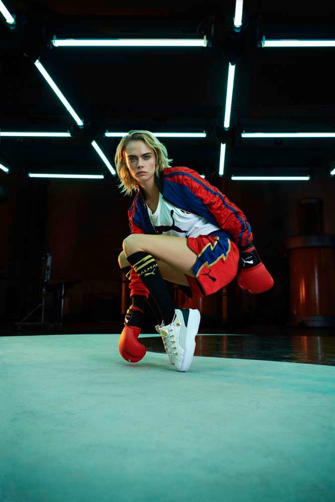 Cara Delevingne 演繹 PUMA x Balmain 聯乘系列全新宣傳大片