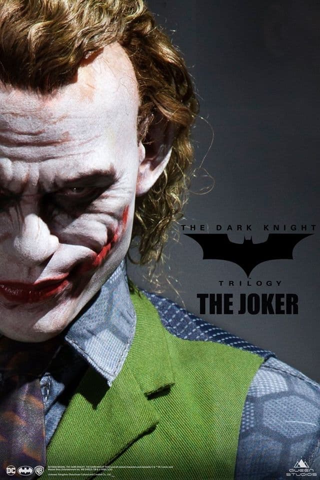 Queen Studios 打造《The Dark Knight》版本「小丑 Joker」1:3 比例珍藏人偶