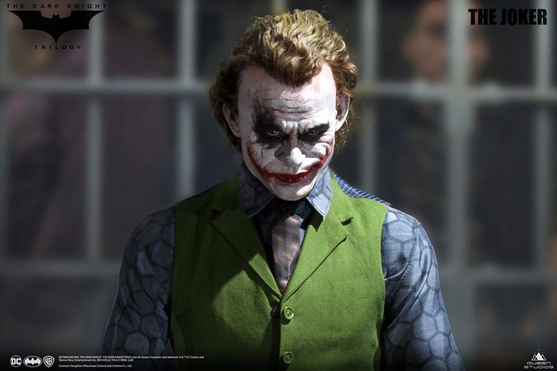 Queen Studios 打造《The Dark Knight》版本「小丑 Joker」1:3 比例珍藏人偶