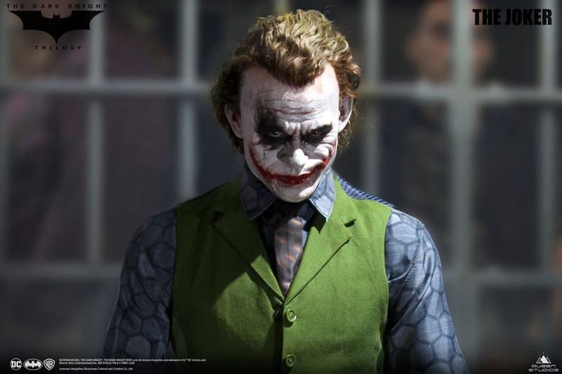 Queen Studios 打造《The Dark Knight》版本「小丑 Joker」1:3 比例珍藏人偶