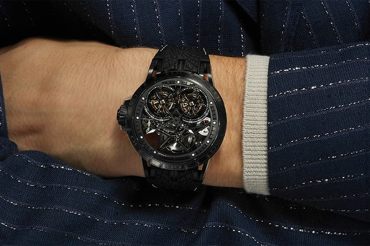 Roger Dubuis x MR PORTER 全新聯乘 Excalibur 系列腕錶發佈