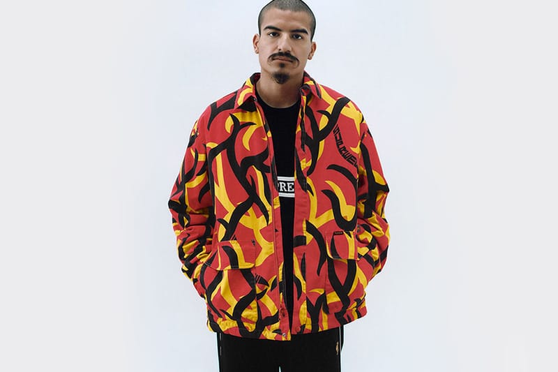 supreme tribal camo sweater