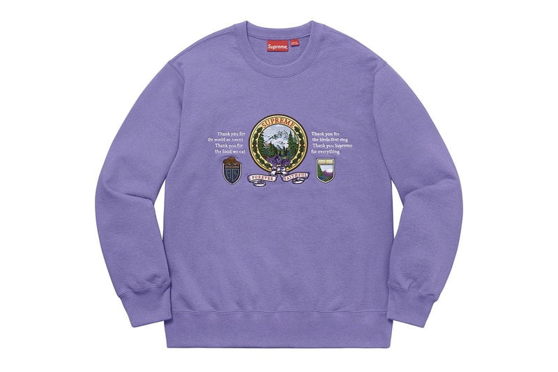 Supreme 2019 秋冬系列第 12 週入手指南