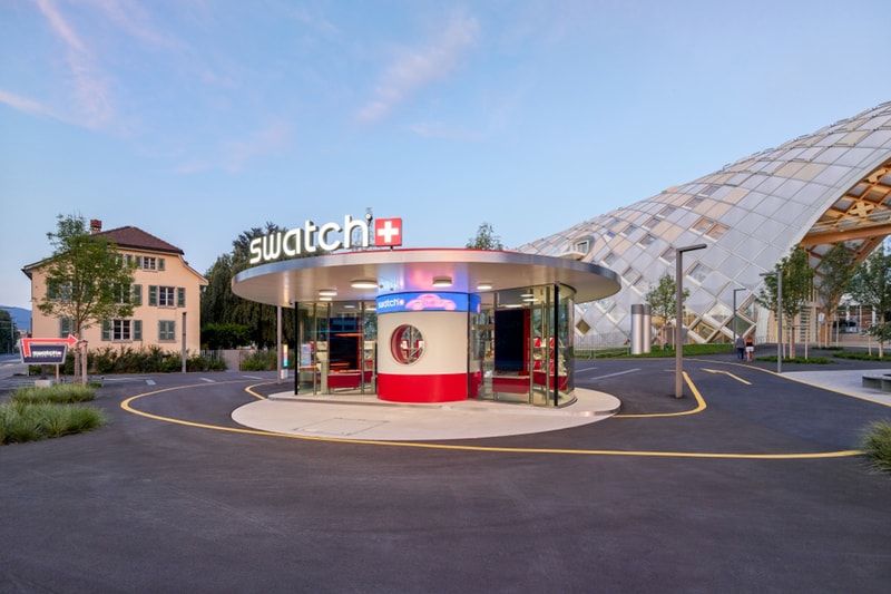木の建築－走進 Swatch 瑞士比爾新總部