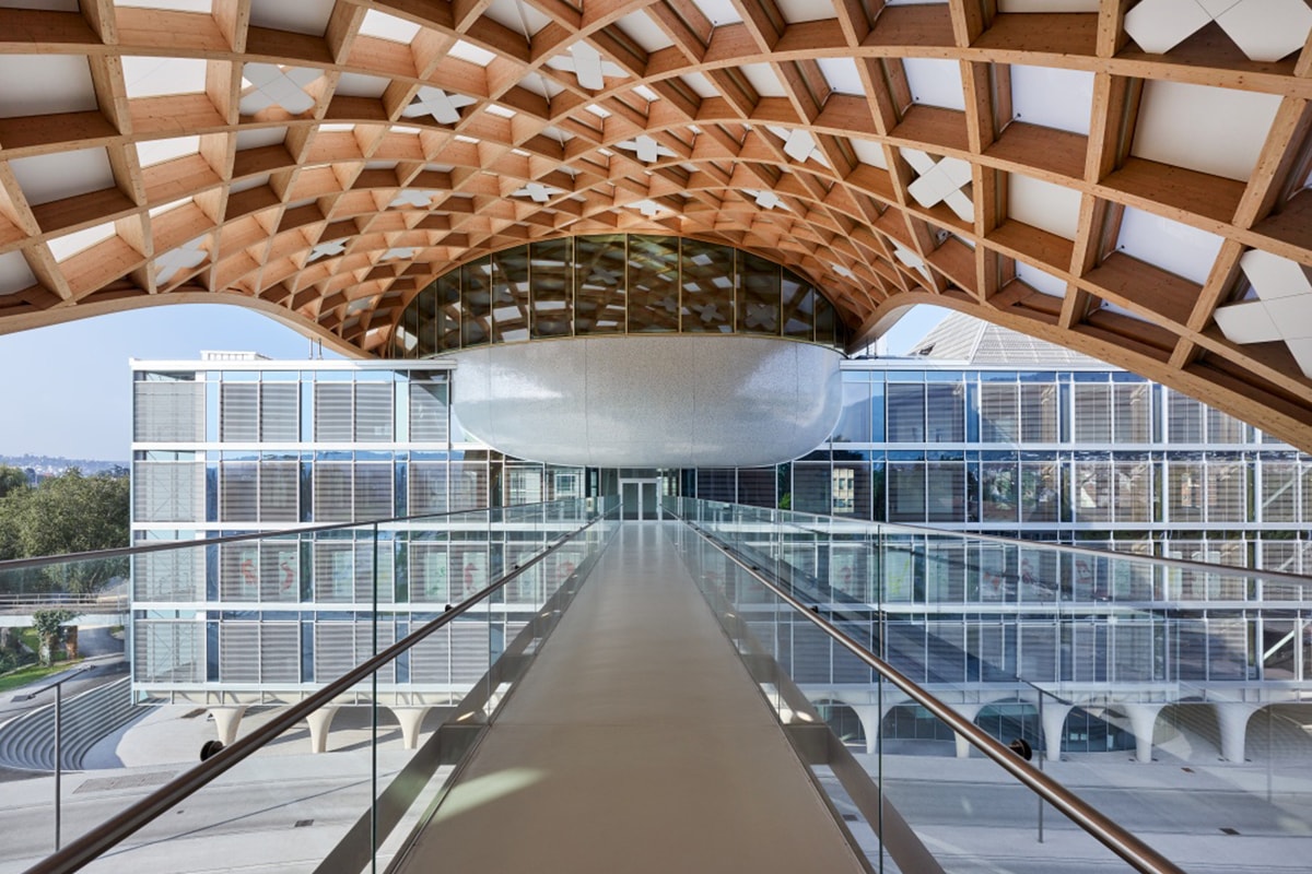 木の建築－走進 Swatch 瑞士比爾新總部