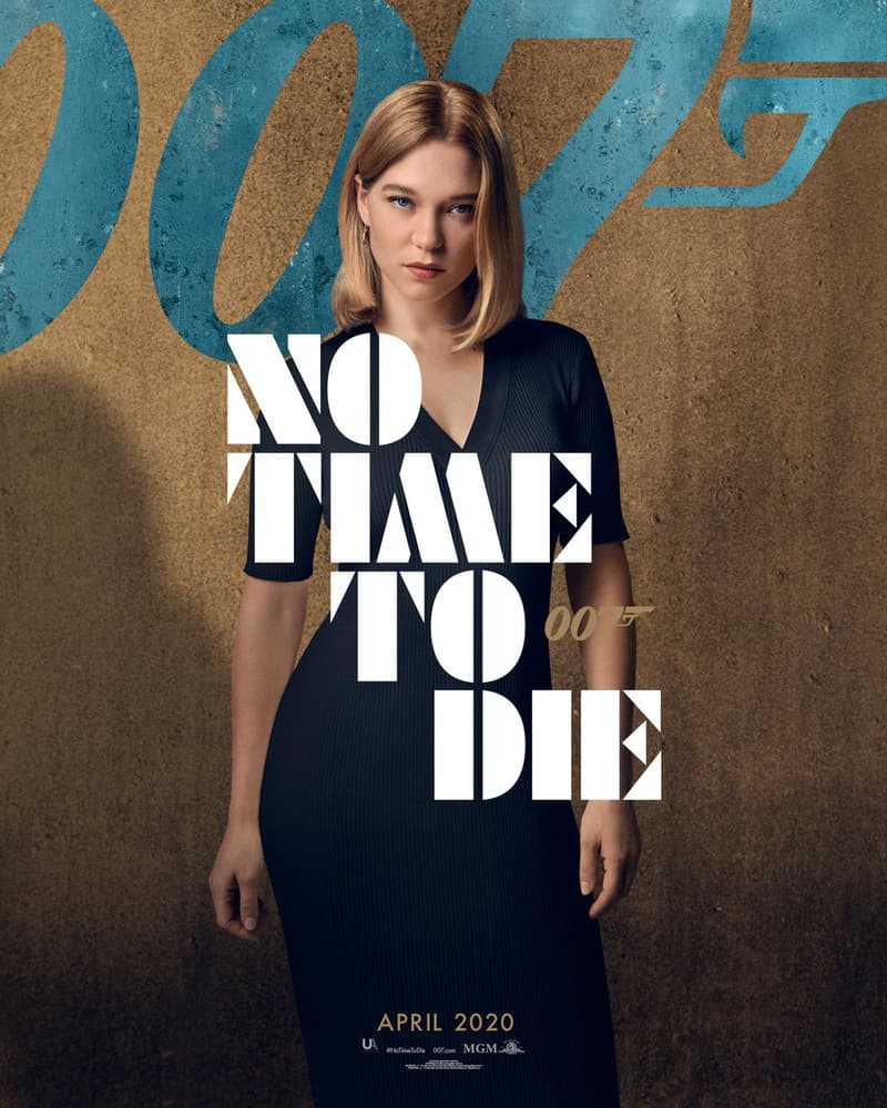 預告即將登場!《007: No Time To Die》最新電影角色海報放送