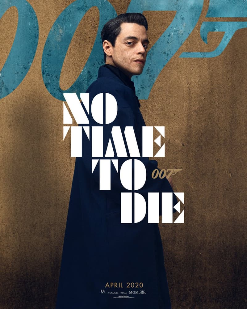 預告即將登場!《007: No Time To Die》最新電影角色海報放送