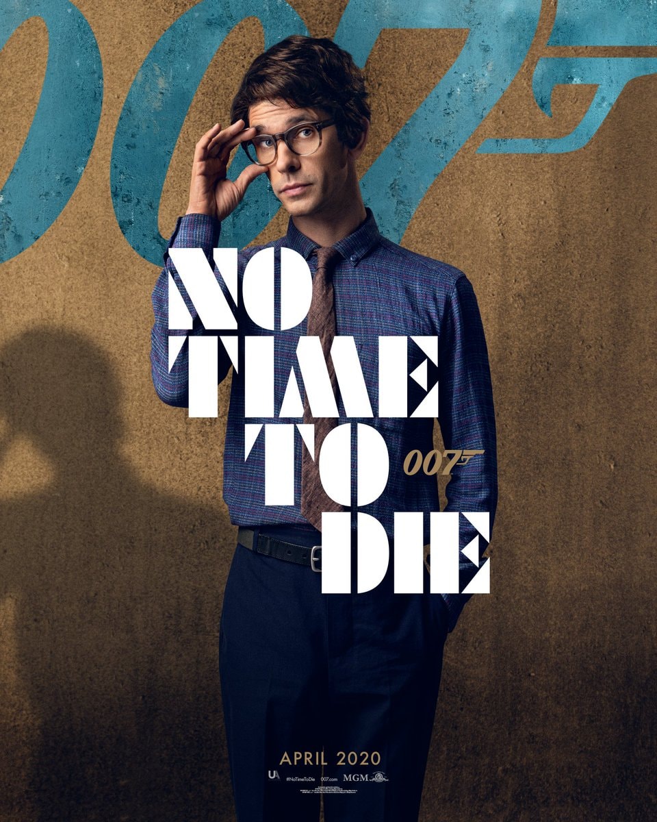 預告即將登場！《007: No Time To Die》最新電影角色海報放送