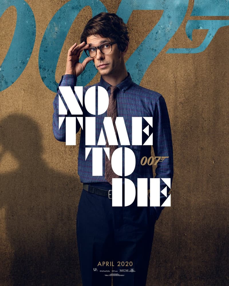 預告即將登場!《007: No Time To Die》最新電影角色海報放送