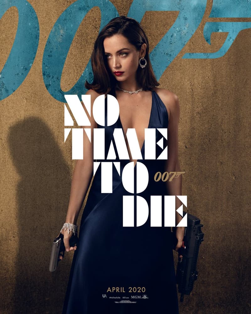 預告即將登場!《007: No Time To Die》最新電影角色海報放送