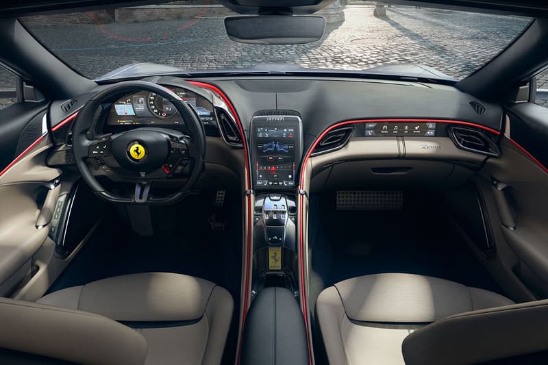 復古簡約-Ferrari 公佈全新超跑 Roma 的詳細動力數據