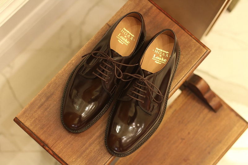 HOAX 攜手 Loake 推出年尾壓軸別注皮鞋型號