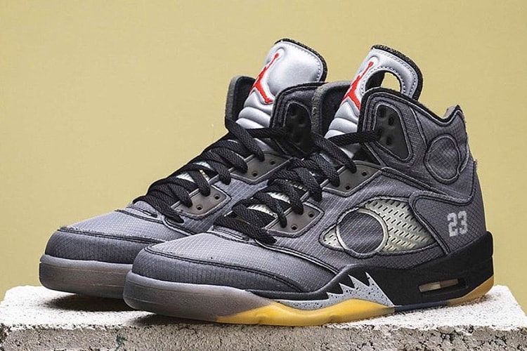 年度大作?Off-White™ x Air Jordan 5 細節圖輯曝光
