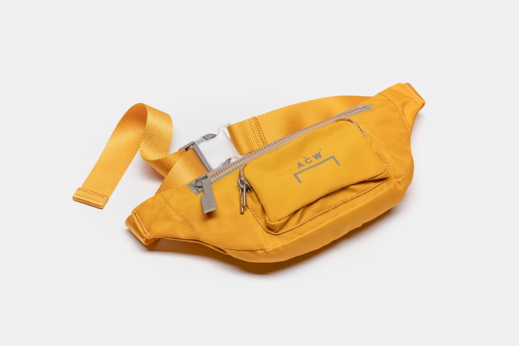Day 12:送出 A-COLD-WALL* 芥末黃尼龍腰包(台灣限定)