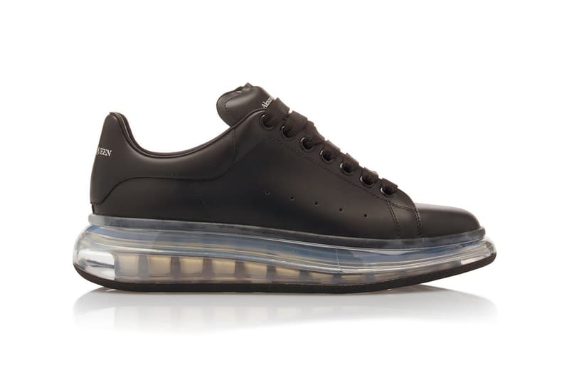 Alexander McQueen 全新皮革低筒 Oversized Sneakers 鞋款上架