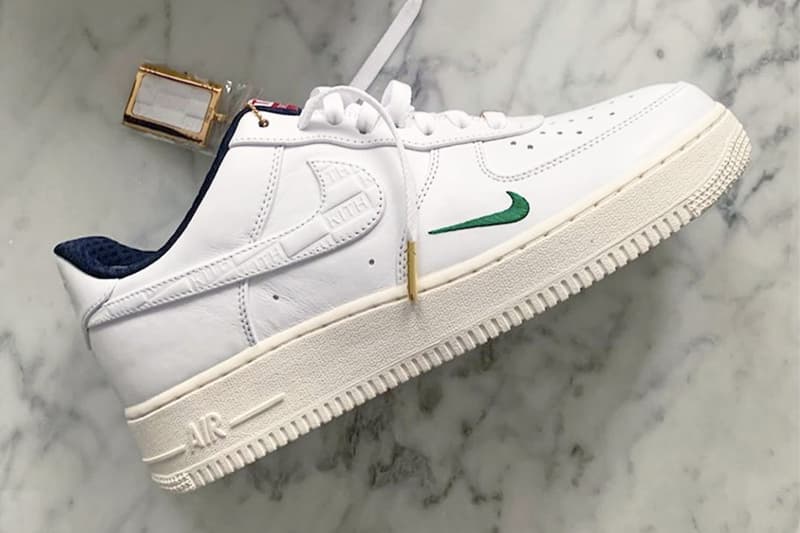聯名空軍-KITH x Nike Air Force 1 另一角度相片曝光
