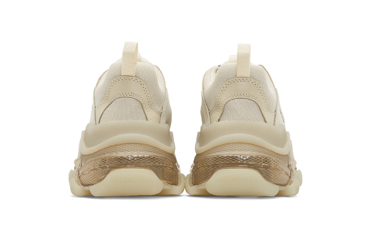 Balenciaga 人氣鞋型 Triple S 最新配色「Off-White」發佈