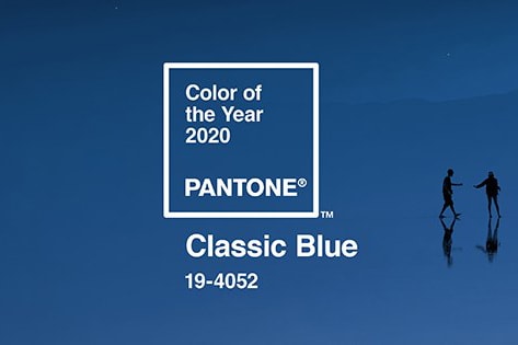 Pantone 公佈 2020 年度代表色－Classic Blue