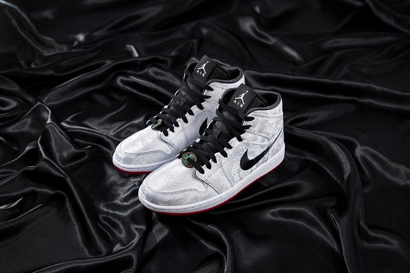 CLOT x Air Jordan 1 Mid 最新聯名配色「Fearless」港台抽籤情報公開