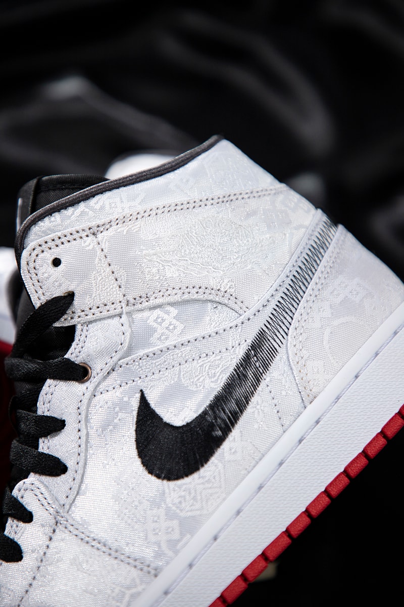 CLOT x Air Jordan 1 Mid 最新聯名配色「Fearless」港台抽籤情報公開