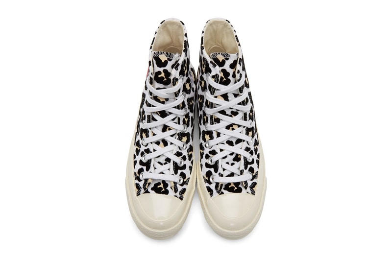 Converse 推出全新豹紋「Logo Play」Chuck 70 鞋款