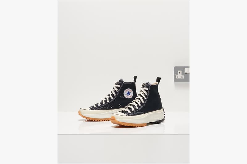 Converse x JW Anderson Run Star Hike 全黑配色鞋款重新上架