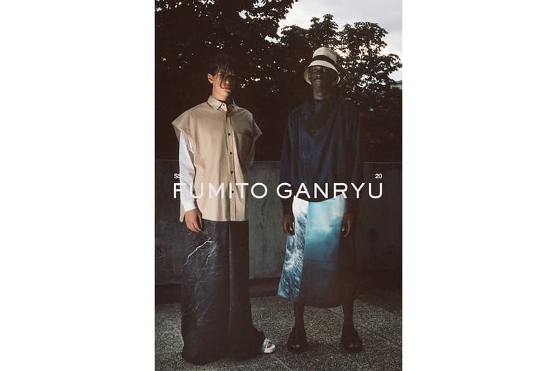 Fumito Ganryu 2020 春夏系列 Lookbook 正式發佈