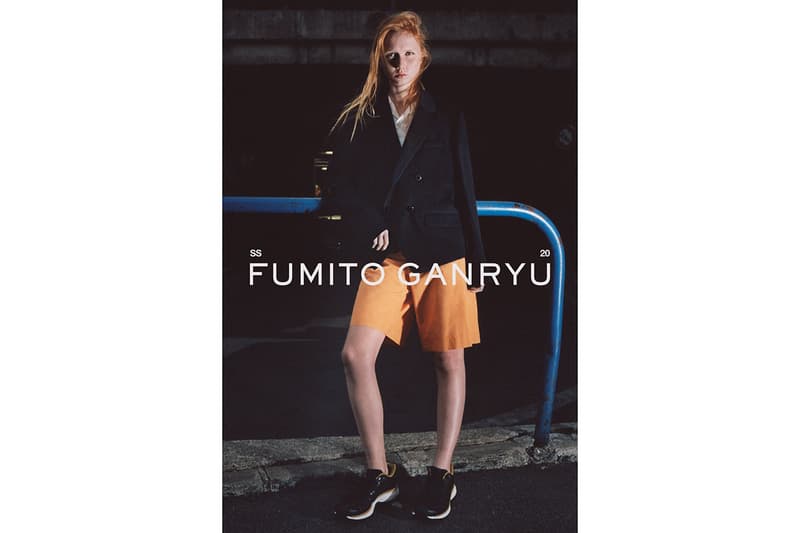 Fumito Ganryu 2020 春夏系列 Lookbook 正式發佈