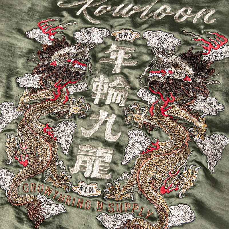 GrowthRing & Supply x Lee 聯乘橫須賀刺繡外套正式發佈