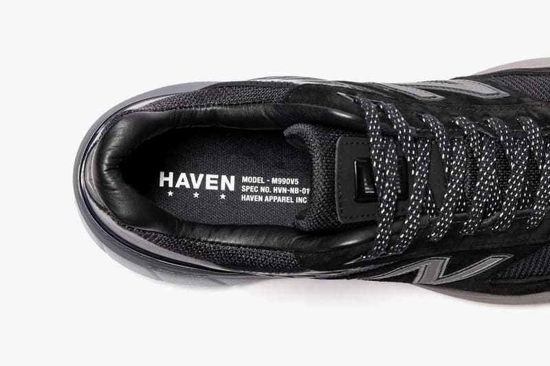 嶄新黑魂 − HAVEN x New Balance 打造全新 990v5 聯名鞋款