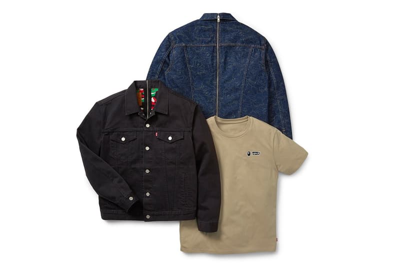 猿猿不絕－A BATHING APE® x LEVI’S® 聯乘系列正式公開
