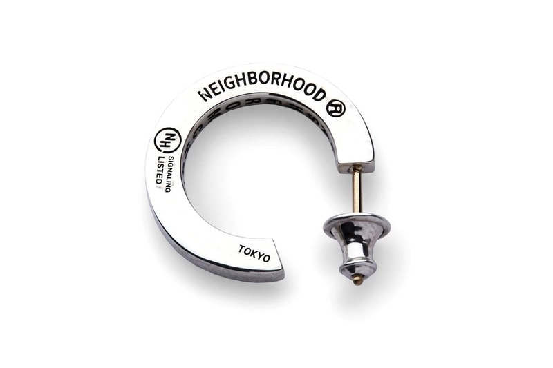 NEIGHBORHOOD x CAREERING 聯手推出別注純銀耳環