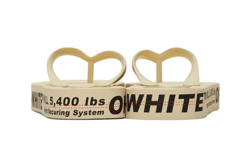 Off-White™ 推出集合品牌所有簽名元素的拖鞋