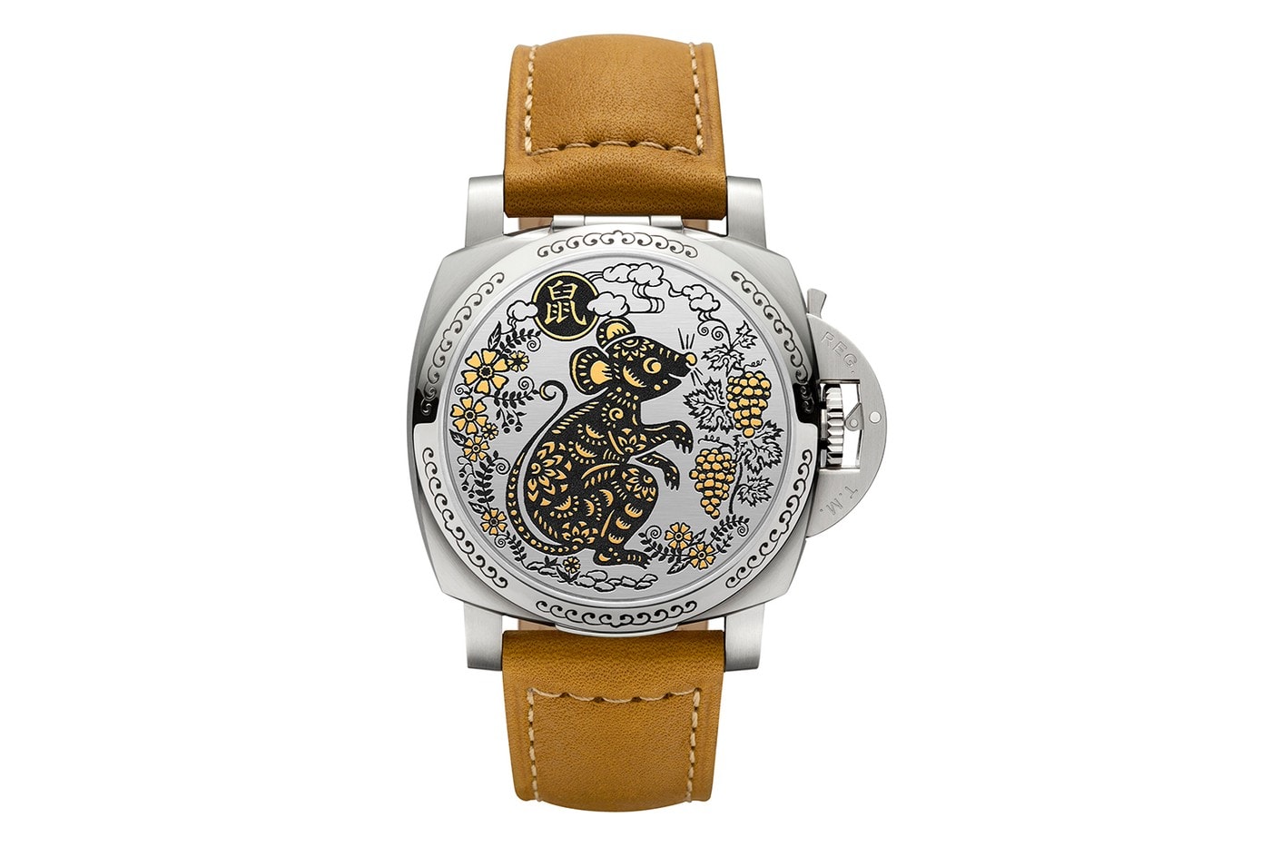 Panerai 推出農曆新年限量鼠生肖手錶